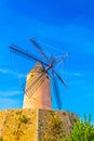 A Windmill at Palma de Mallorca, Spain Royalty Free Stock Photo