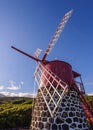 Windmill on Pico Island, Azores Royalty Free Stock Photo