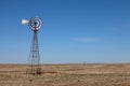 Windmill on the plains Royalty Free Stock Photo