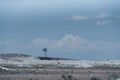 Windmill on the plains Royalty Free Stock Photo