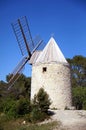 Windmill in provence Royalty Free Stock Photo