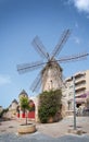 Windmill in Quattro Molinos Royalty Free Stock Photo