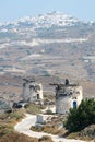 Windmill ruins on Santorini Royalty Free Stock Photo