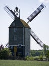 Windmill Saalow-close Royalty Free Stock Photo