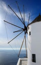 Windmill in Santorini