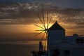Windmill, Santorini Royalty Free Stock Photo