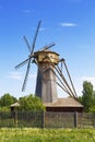 The windmill the second half of the 19th century, was relocated from the village Kochemleva of Kashinsky district of Tver region.