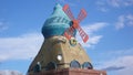 Windmill in seven lakes, Turkey bolu