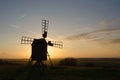 Windmill silhouette