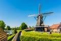 Windmill in Sloten Netherlands