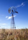 Windmill with sun rising Royalty Free Stock Photo