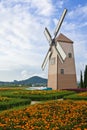 Windmill in Thailand Royalty Free Stock Photo