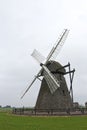 Windmill Thatched With Straw Royalty Free Stock Photo