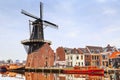 Landscape with the windmill, Haarlem, Holland