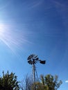 Windmill under the sun