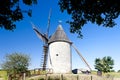 windmill, Vensac, Aquitaine, France