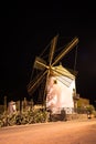 Windmill, village of Mogan in Gran Canaria, Spain Royalty Free Stock Photo