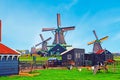 Windmill village, North Holland, The Netherlands