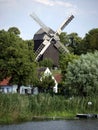 Windmill in Werder-Havel Royalty Free Stock Photo