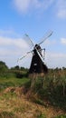 Windmill at Wicken Fen, England Royalty Free Stock Photo