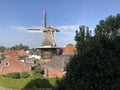 Windmill in Winsum, Groningen Royalty Free Stock Photo