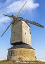 Windmill in Winter Royalty Free Stock Photo