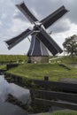 Windmill - Zuiderzee - Netherlands Royalty Free Stock Photo