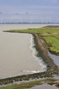 Windmills against the horizon, Punt van Reide, Holland