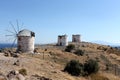 Windmills from Bodrum Royalty Free Stock Photo