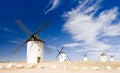 windmills, Campo de Criptana, Castile-La Mancha, Spain