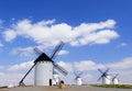 Windmills of Campo de Criptana Royalty Free Stock Photo