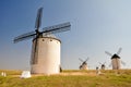 Windmills in Campo de Criptana (Spain)