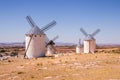 Windmills at Campo de Criptana, Spain