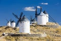 windmills, Consuegra, Castile-La Mancha, Spain