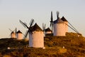 windmills, Consuegra, Castile-La Mancha, Spain