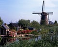 Windmills, Kinderdijk, Holland. Royalty Free Stock Photo