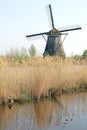 Windmills at Kinderdijk, Netherlands Royalty Free Stock Photo