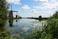 Windmills at Kinderdijk, the Netherlands.