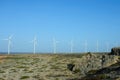 Windmills landcape Royalty Free Stock Photo