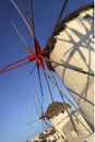 Windmills, Mykonos, Greece Royalty Free Stock Photo