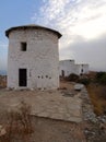 Windmills in Ortakent, Bodrum, Turkey Royalty Free Stock Photo