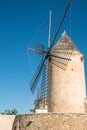 Windmills in Palma de Mallorca Royalty Free Stock Photo