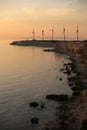 Windmills on Polente hill