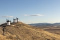 windmills. Spain. The Windmills of Consuegra . Royalty Free Stock Photo
