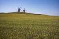 The windmills of Tembleque, Spain