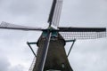 Windmills used for manufacturing of different products in Zannse Schans, Holland 04 25 2022 Royalty Free Stock Photo