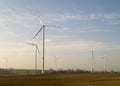 Windmills (wind turbines) Royalty Free Stock Photo