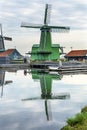 Windmills Zaanse Schans Village Holland Netherlands