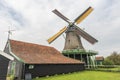 Windmills in Zaanse Schans. The Zaanse Schans is a typically Dutch small village in Netherlands