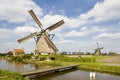 windmills, Zevenhuizen, Netherlands Royalty Free Stock Photo